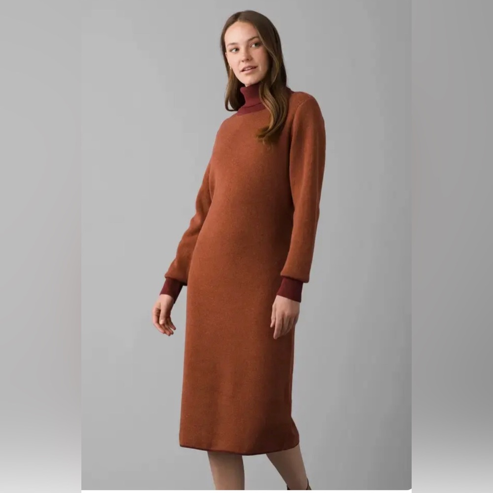 NWT Prana South Rock Sweater Dress Rhubarb (extra small, small, and medium)